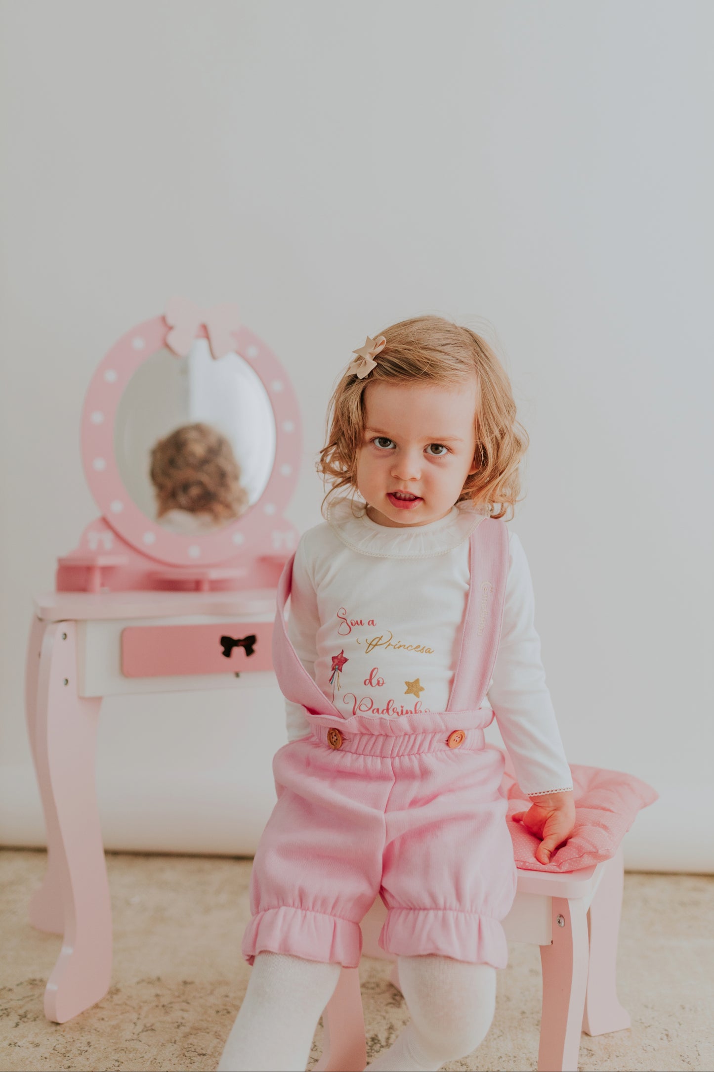 Conjunto Personalizado - Jardineira e Camisola