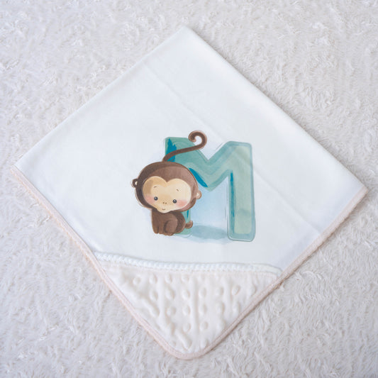 Fralda Algodão Pipocas "M" - TAN