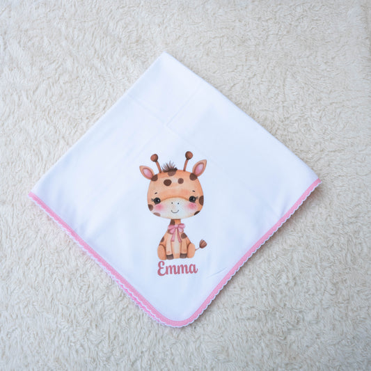 Conjunto de  3 Peças em Algodão: Frald+ Toalha de Banho + Babete