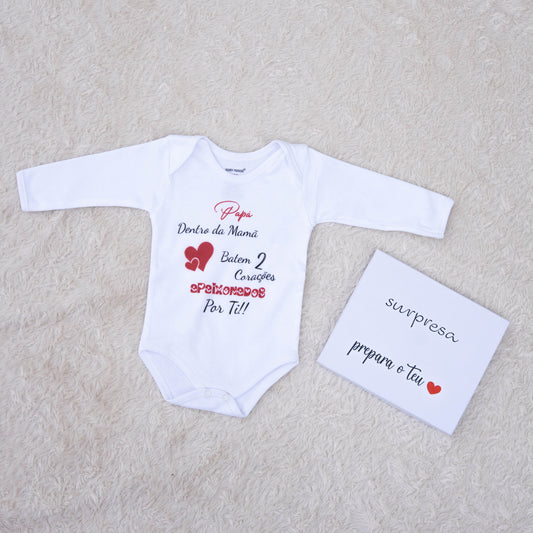 Body "Corações Apaixonados"