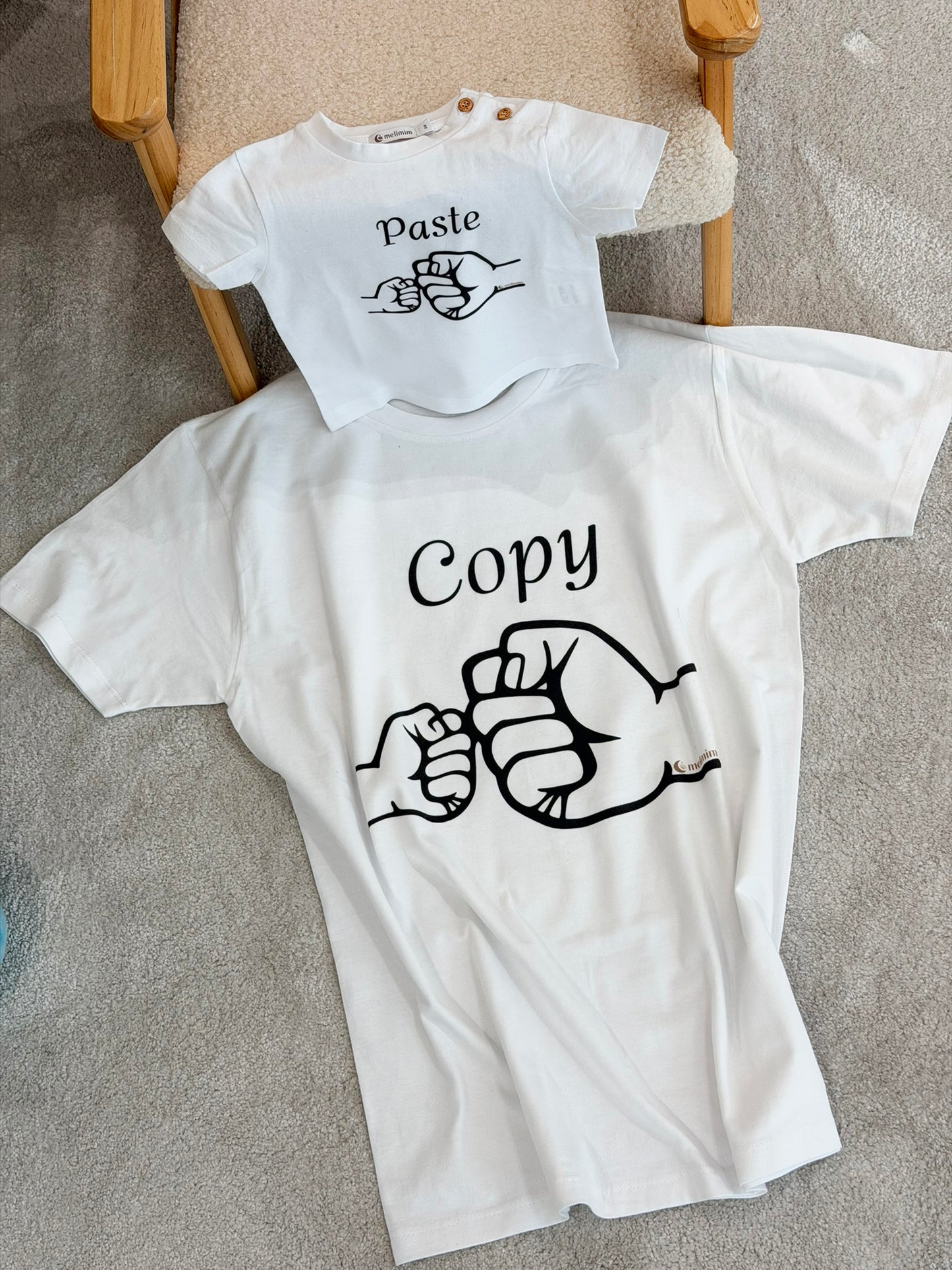 Conjunto 2 T-shirt Copy-Paste