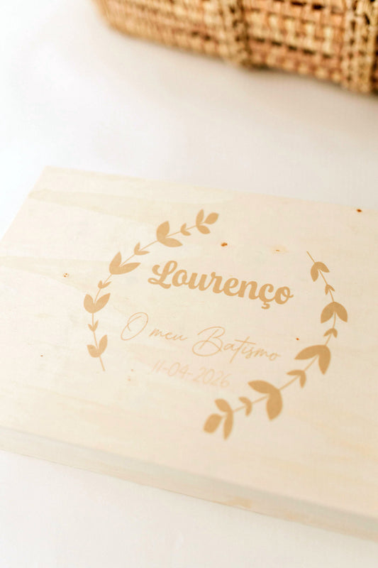 BabyBox de Batismo Personalizada