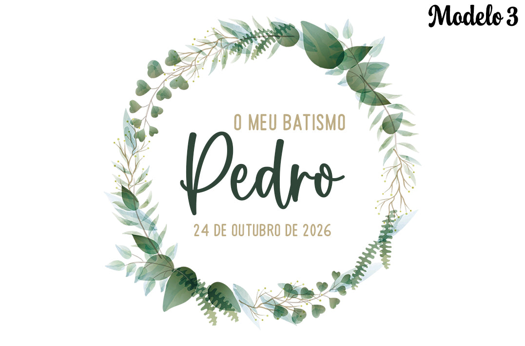 BabyBox de Batismo Personalizada