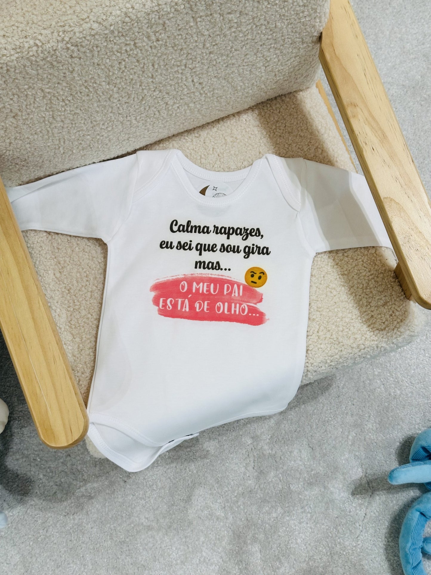 Body "Calma Rapazes... pai de olho"