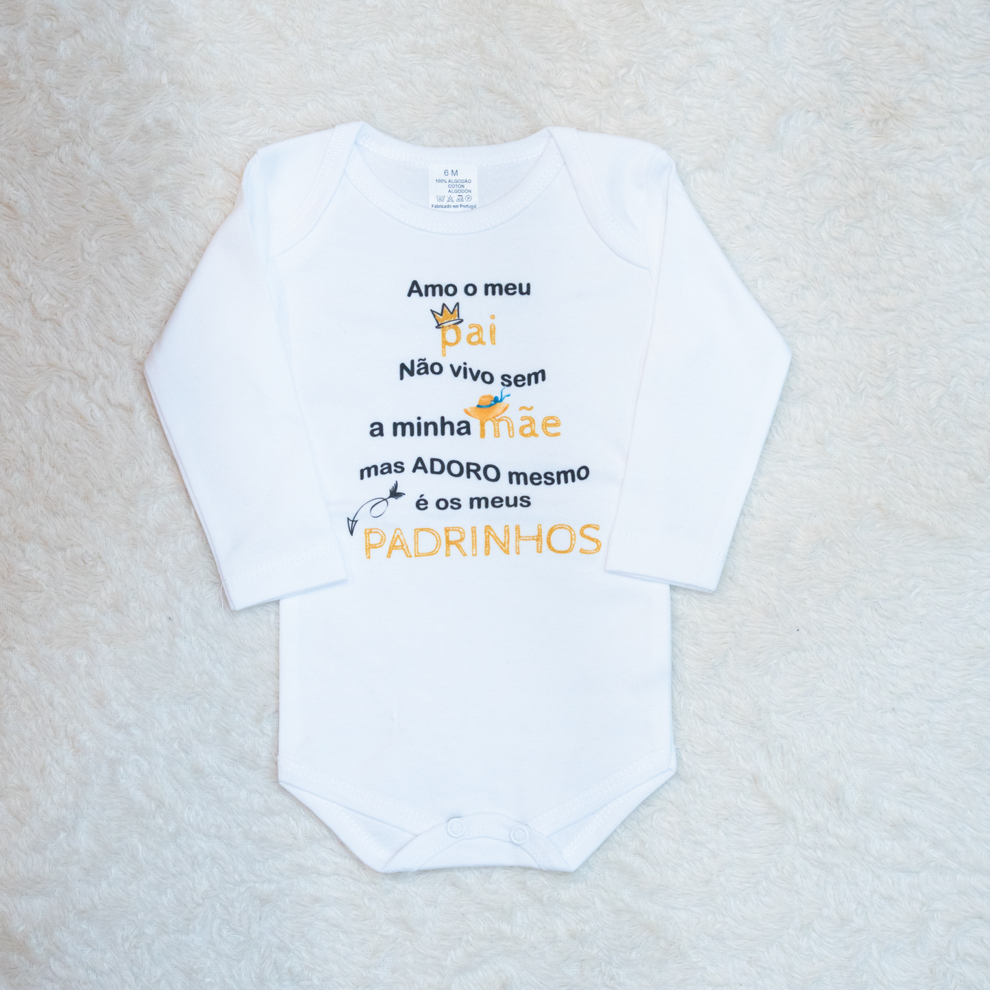 Body "Adoro os Padrinhos"