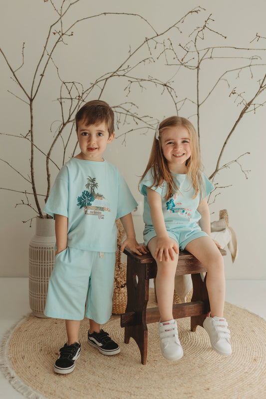 Desportivo Calção e T-Shirt