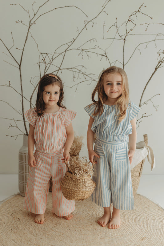 Conjunto Calça e Top Linho