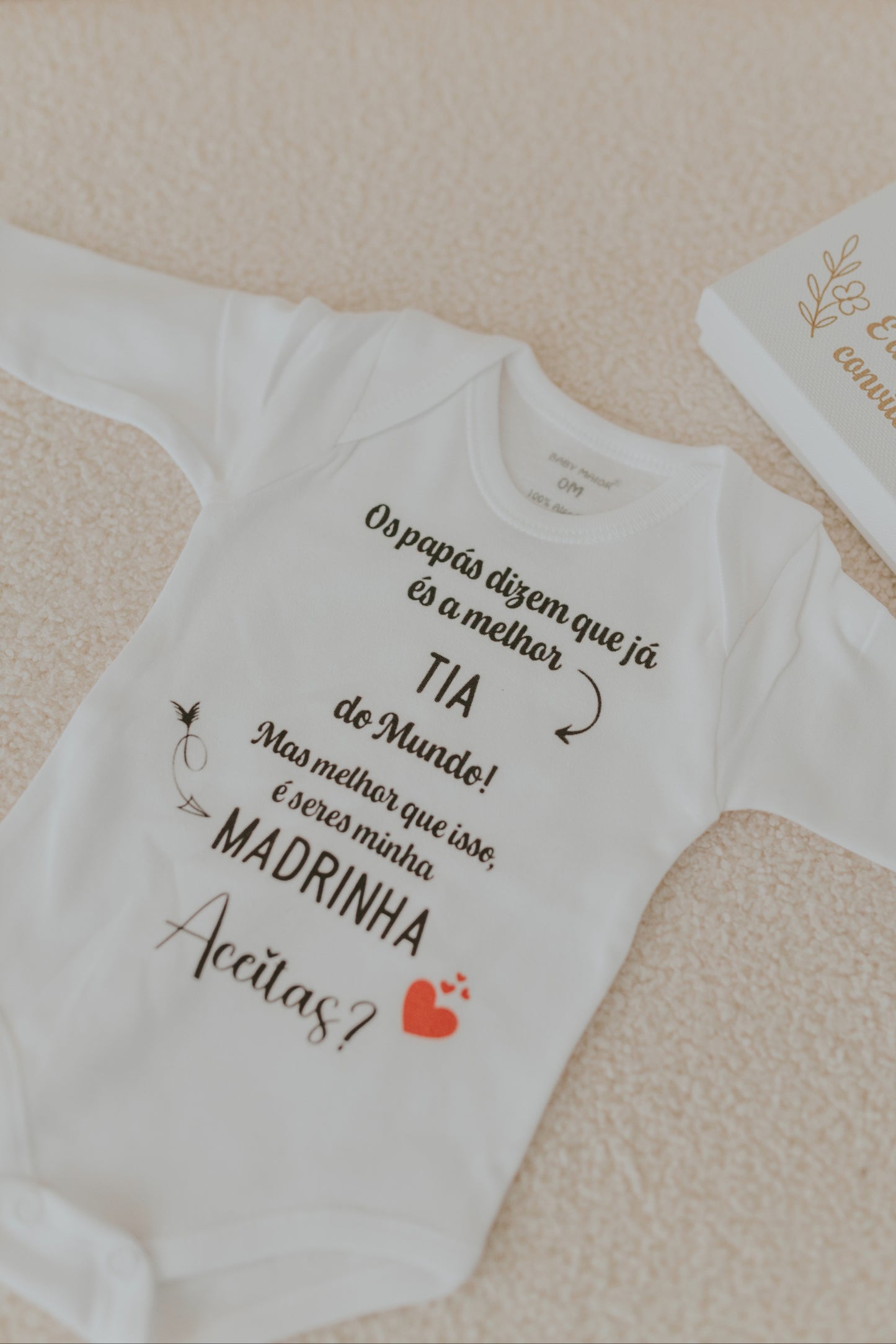 Body Convite para Padrinhos