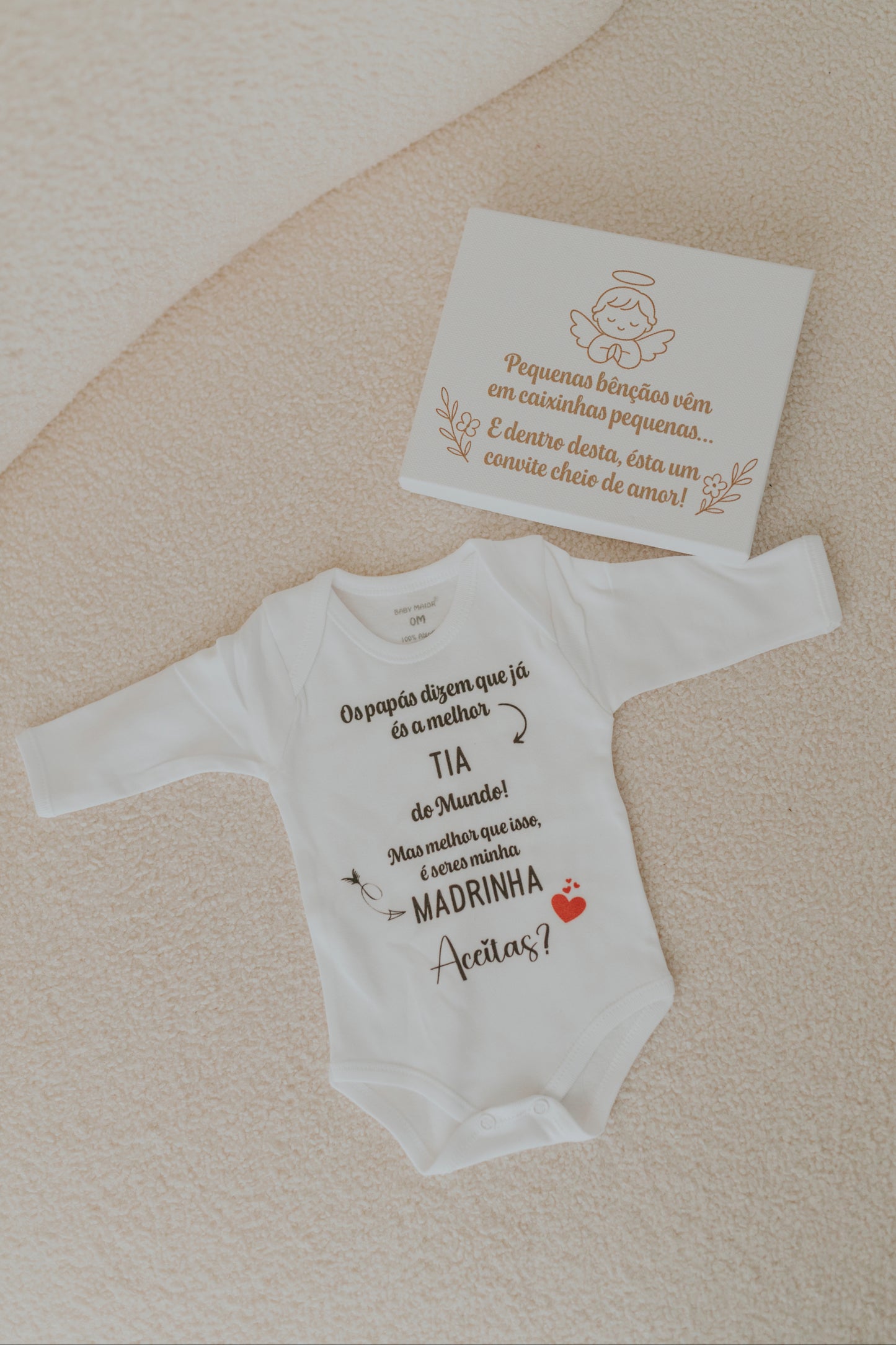 Body Convite para Padrinhos