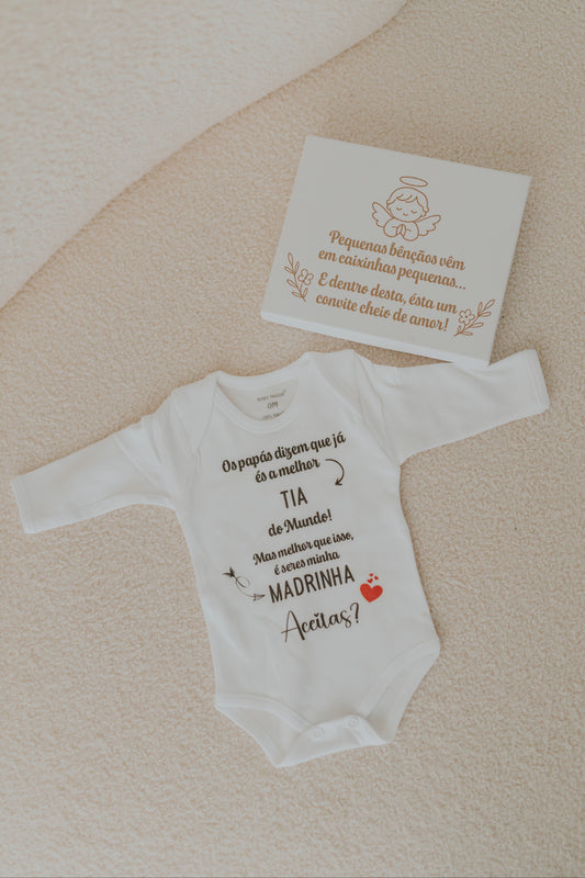 Body Convite para Padrinhos