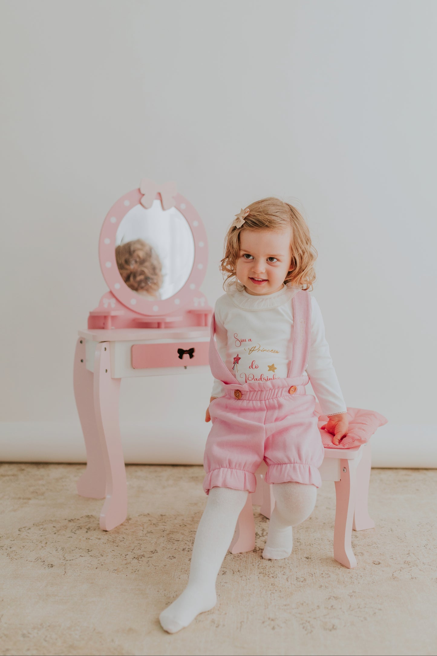 Conjunto Personalizado - Jardineira e Camisola