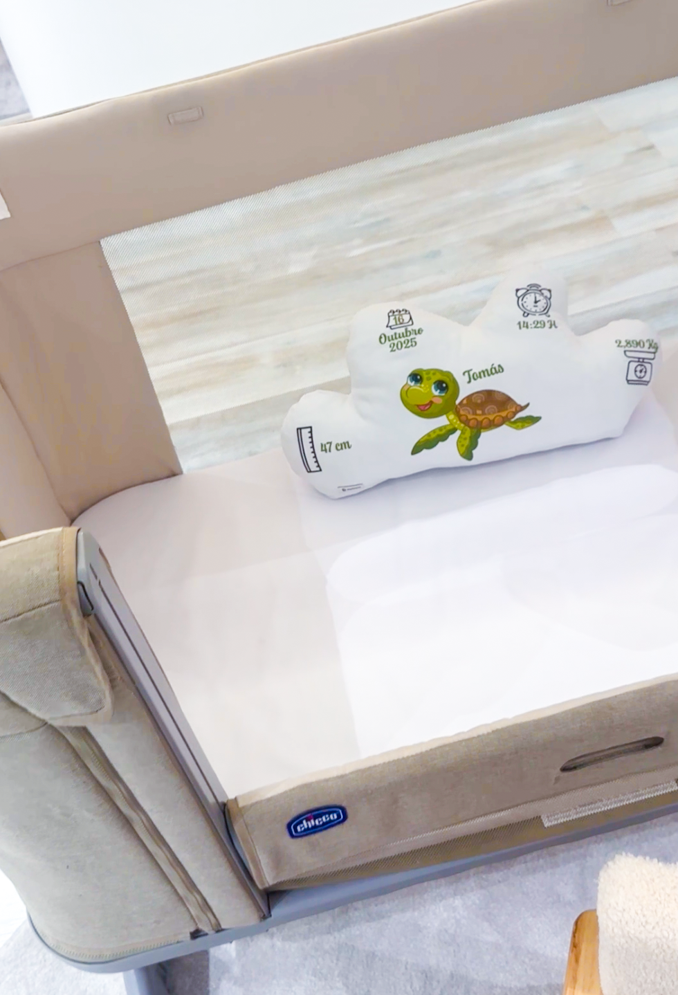 Almofada de Nascimento Personalizada