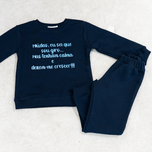 Fato de Treino “Deixem-me Crescer!”