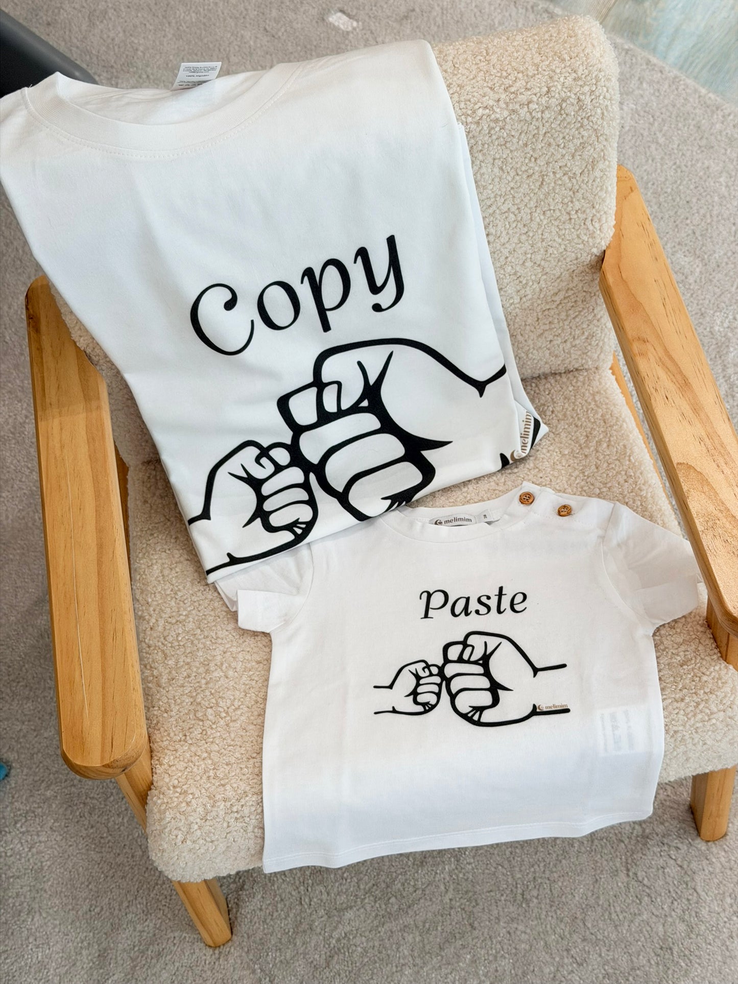 Conjunto 2 T-shirt Copy-Paste