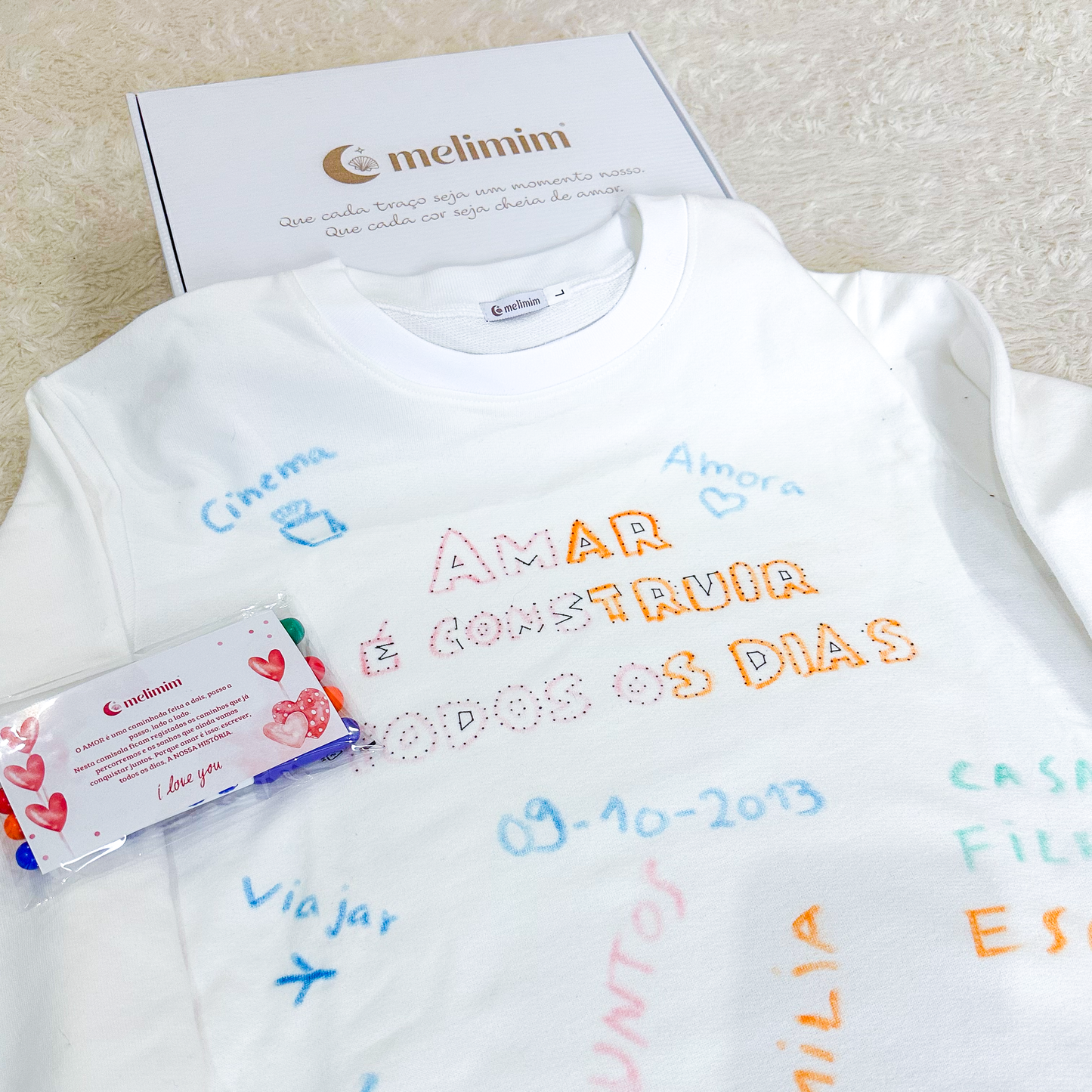 Camisola “A História Que Se Constrói a Dois”