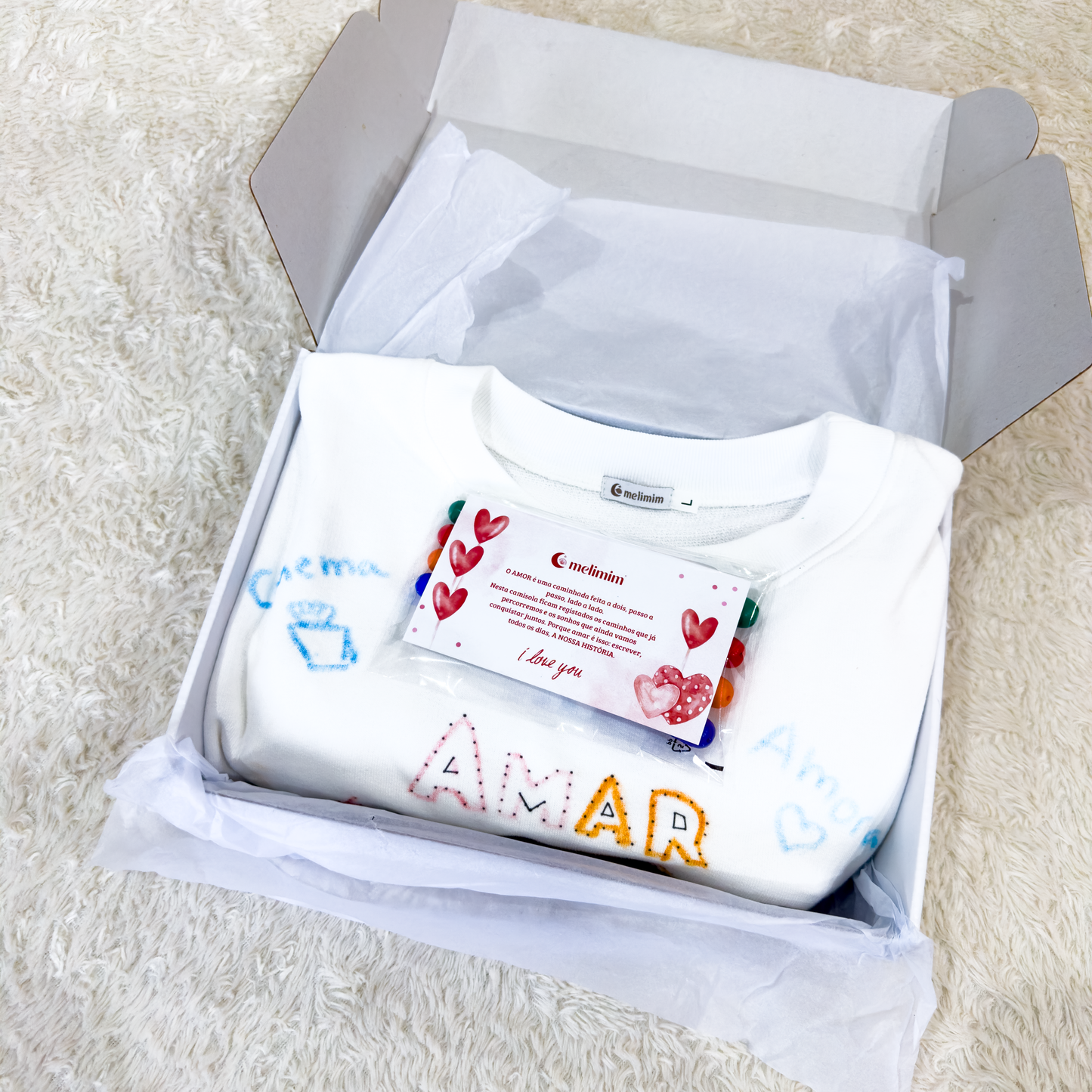 Camisola “A História Que Se Constrói a Dois”