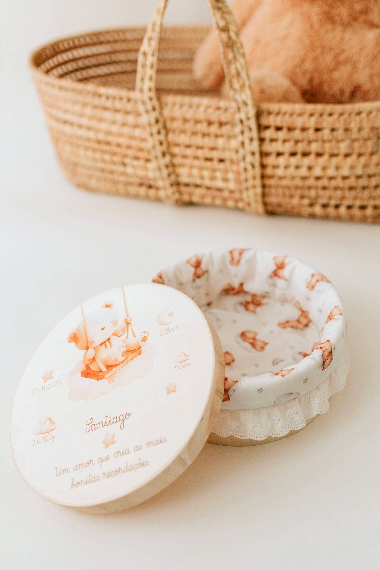 BabyBox Redonda Recordações do Bebé