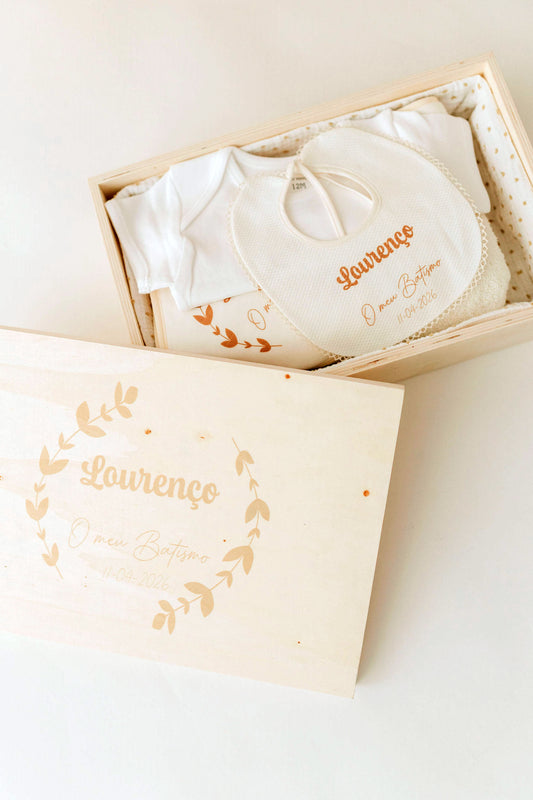 BabyBox de Batismo Personalizada