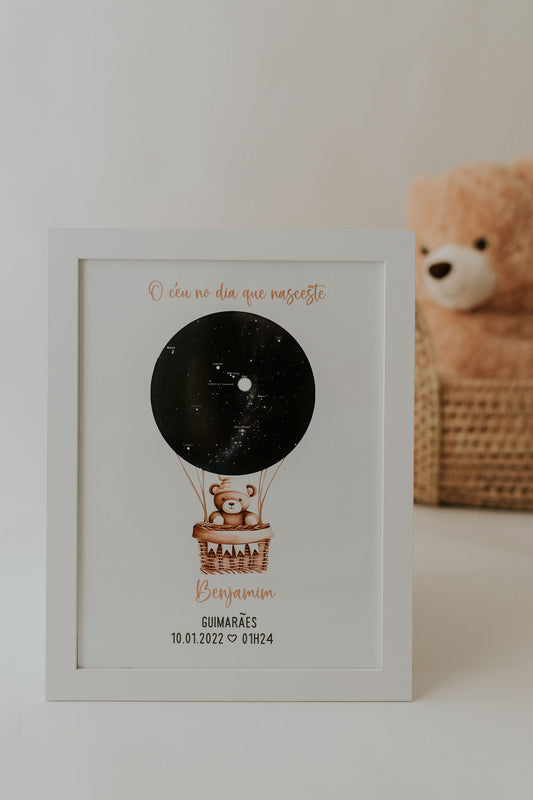 Quadro “O Céu no Dia em que Nasceste” ✨